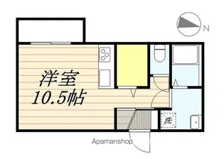 LEBENーU【2階】の間取り