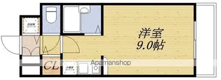 エクセレント上新13【2階】の間取り