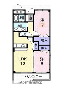 月曜館【2階】の間取り