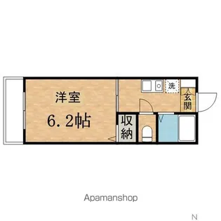 フェアリーテイルⅡ【2階】の間取り