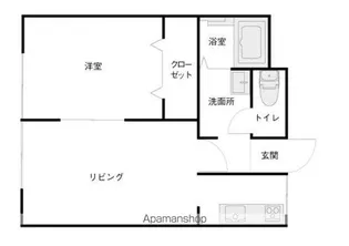 リヴィエール【201号室】の間取り