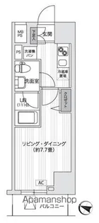 PRIMAL GOTANDA【7階】の間取り