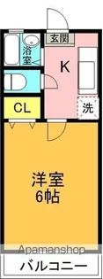 笠ヶ峰荘【101号室】の間取り