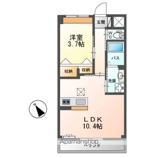 ルミナスステージ(LUMINOUS STAGE)【1階】の間取り
