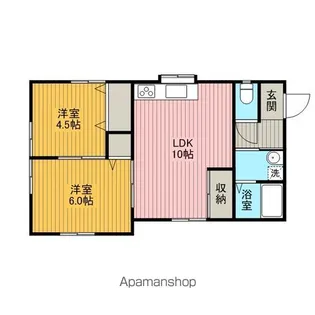 エクセルコート【1階】の間取り
