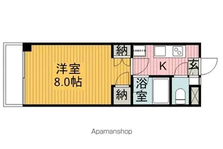 沖田レジデンス【101号室】の間取り