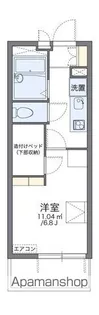レオパレス辻町【204号室】の間取り