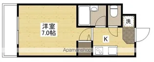 ラフィアン長楽寺【1階】の間取り
