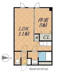 LILIS418【1階】の間取り