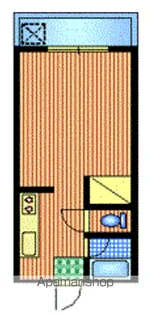 ビッグバーンズマンション新屋敷【4階】の間取り