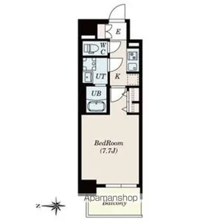 S-RESIDENCE堀田beaute【10階】の間取り