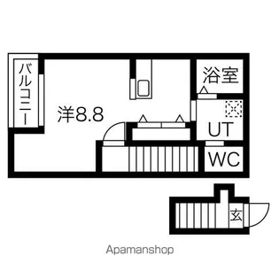 リベルタ角五郎【202号室】の間取り