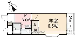 アトリーチェ【301号室】の間取り