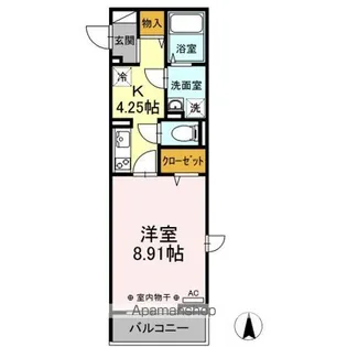 LOTUS【2階】の間取り