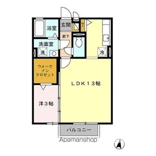 プリマヴェーラ AB【1階】の間取り