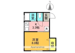 田代マンション【3階】の間取り