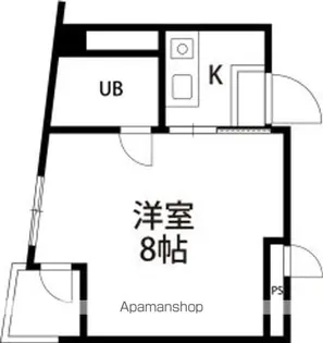 アイビス武蔵【402号室】の間取り
