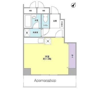 プロスペクト入谷【9階】の間取り