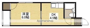 西霞MRビル【405号室】の間取り