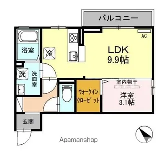 グレイス ヴィラ【2階】の間取り