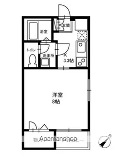 ガーデンベル【1階】の間取り