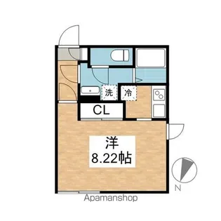 Branche桜山Chambre【5階】の間取り