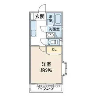 リヴェル下島【1階】の間取り