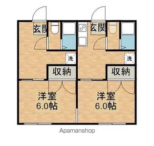 フォーブル楓【1階】の間取り