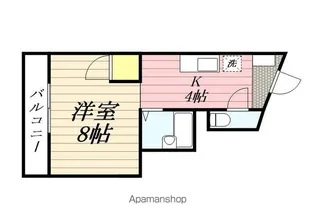 コーポ幸【3階】の間取り