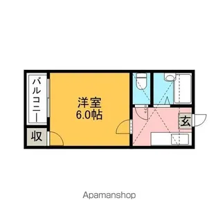 グレイスチトセ【2階】の間取り