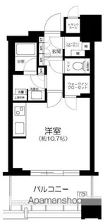 白金ザ・スカイ 東棟【5階】の間取り
