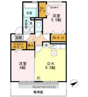 スターパレス下松 ヘラクレス館【1階】の間取り