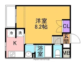 クレストガーデン柏壱番館【1階】の間取り