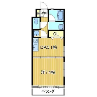 グレイスコートⅢ【1階】の間取り