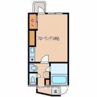 マトリクス【305号室】の間取り