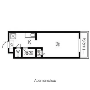 名古屋インターマンション【2階】の間取り