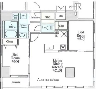 SUAVE PALAIS【3階】の間取り