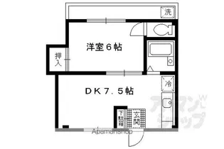 プレアール淀新町【201号室】の間取り