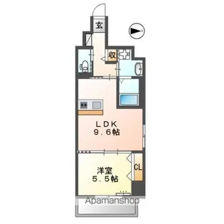 ステーラ ボヌール【4階】の間取り