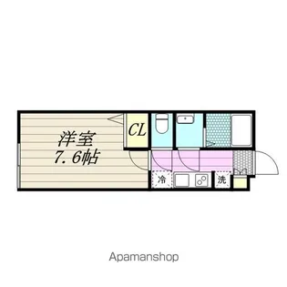 ソレイユイナゲ【1階】の間取り