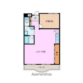 ロイヤルサイキ【5階】の間取り