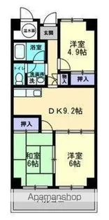 アーバン茜【9階】の間取り