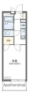 レオパレス代官町【2階】の間取り