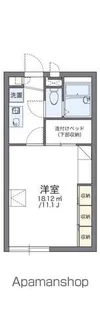 レオパレスウェルカム【1階】の間取り