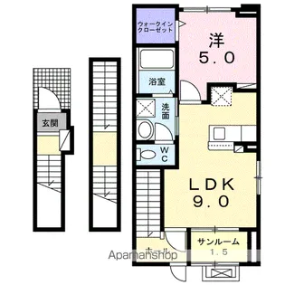BOSCATO G【3階】の間取り