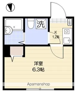イルトラッツォ梅島【1階】の間取り