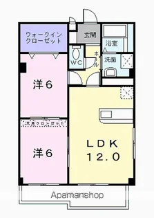 ノーブル6・6【4階】の間取り