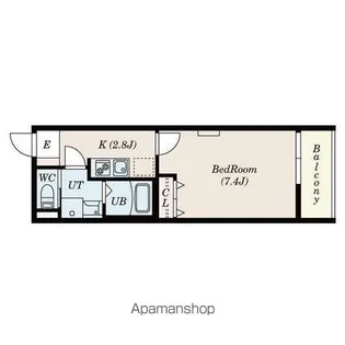 Patina岩塚(パティーナイワツカ)【2階】の間取り