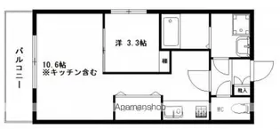 ROOTS(ルーツ)【2階】の間取り