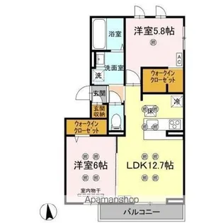 フジコH【1階】の間取り